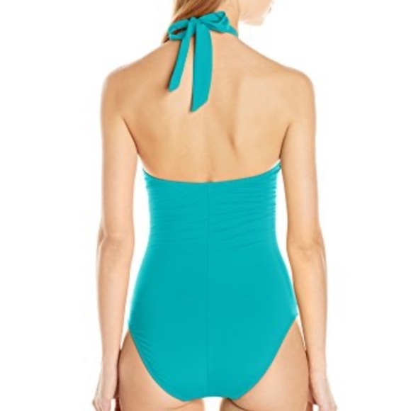 KENNETH Cole New York Shirr Thing One Piece - Picture 2 of 6